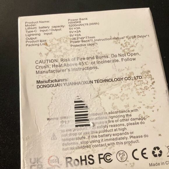 Mini Portable Charger Power Bank for iPhone,5200mAh Portable Phone Charger, Ultr - Picture 4 of 5